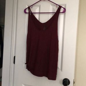 Maroon Tank Top